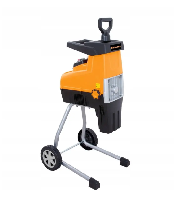 Измельчитель веток Riwall фрезерный с мешком 3000 W 60 л Желтый Измельчитель веток Riwall фрезерный с мешком 3000 W 60 л Желтый