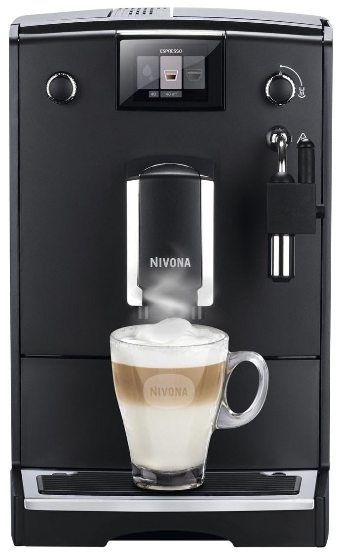 Кавомашина Nivona CafeRomatica 550 для зернової та меленої кави 2,2 л 15 бар 1455 Вт Чорний (NICR550)
