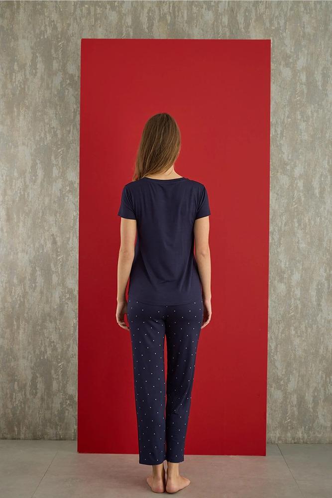 Піжама Angels Secret 40057х51 жіноча Темно-синій - фото 4 Піжама Angels Secret 40057х51 жіноча Темно-синій - фото 4