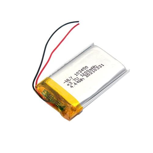 Аккумулятор 103450 Li-pol 3,7В 1200мАч для DVR/GPS/MP4/MP3