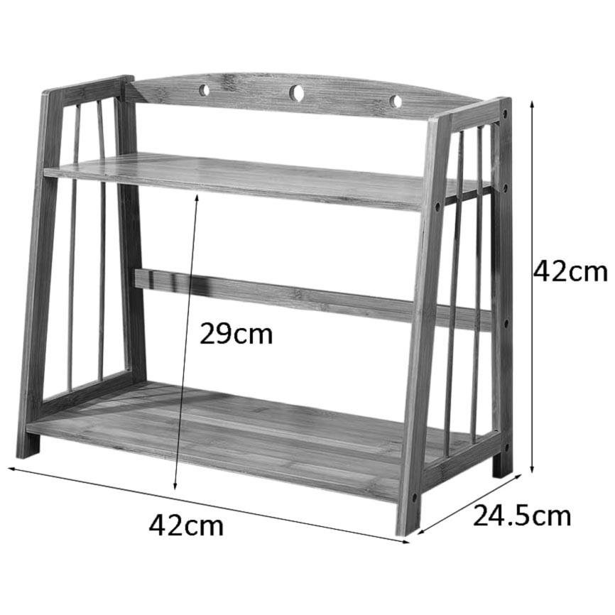 Полка для ванной настольная из дерева Элдон Сиена (ВНО-003805) - фото 2 Полка для ванной настольная из дерева Элдон Сиена (ВНО-003805) - фото 2