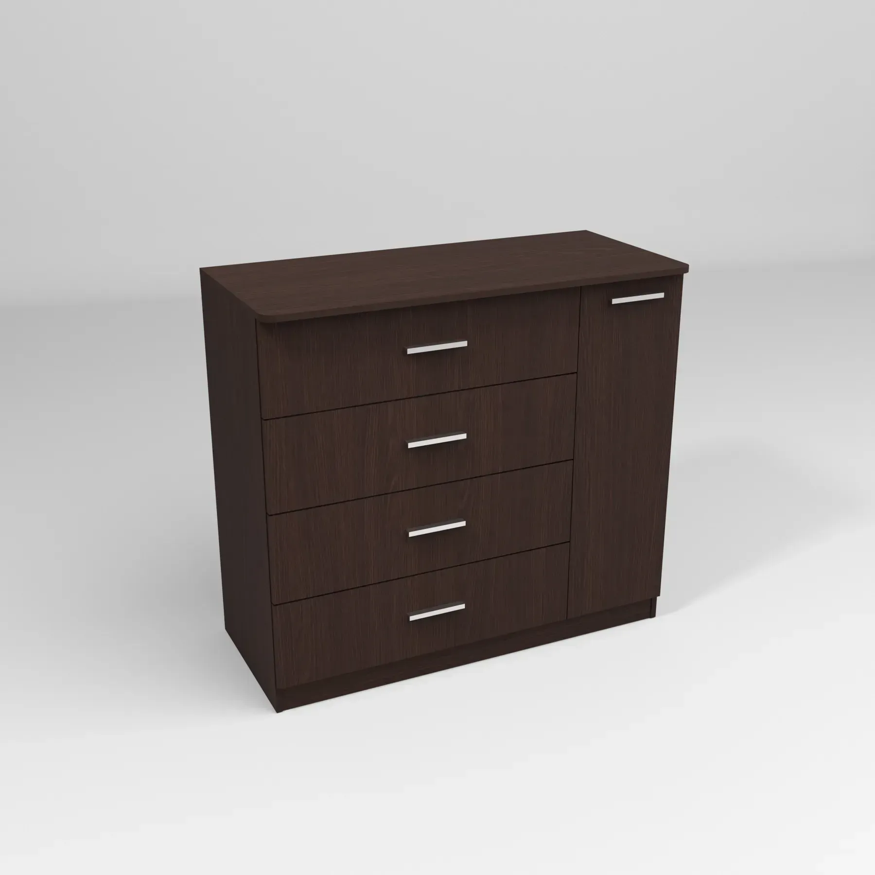 Комод Kontinent Сабріна №2 110х50х100 см Венге Магія (51952045) - фото 2 Комод Kontinent Сабріна №2 110х50х100 см Венге Магія (51952045) - фото 2