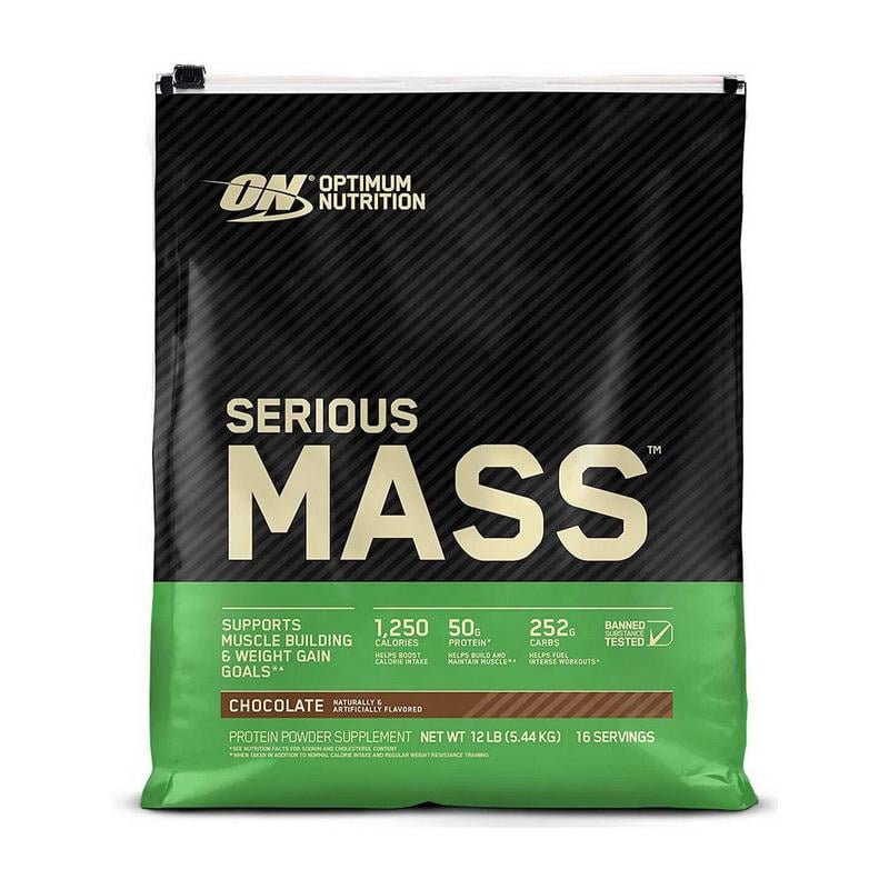 Гейнер Optimum Nutrition Serious Mass 5,4 кг Ваниль Гейнер Optimum Nutrition Serious Mass 5,4 кг Ваниль