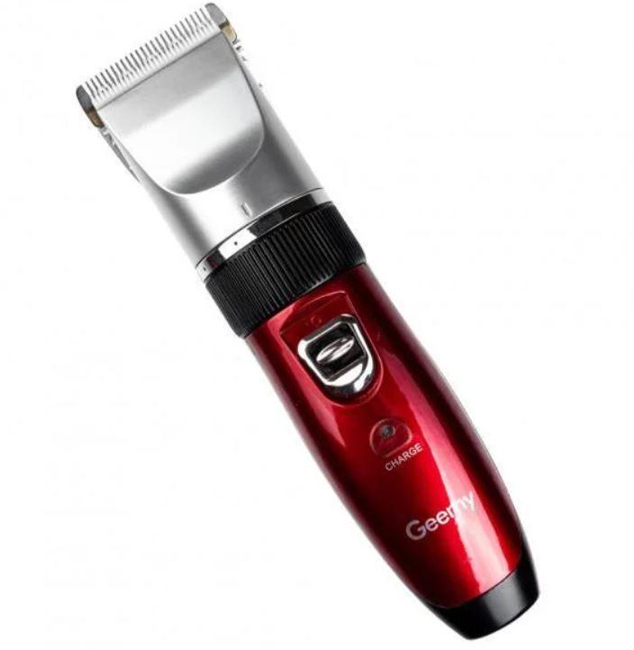 Машинка для стрижки аккумуляторная Geemy GM-6001 5W red