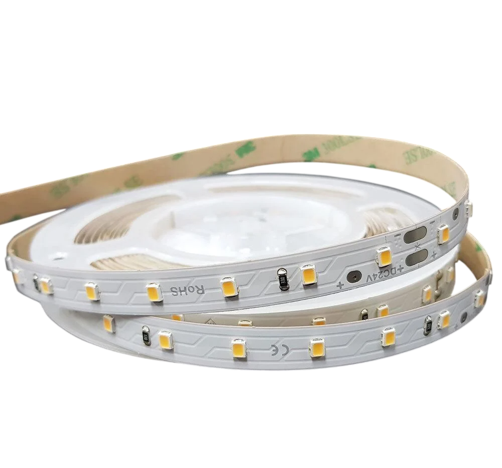 Светодиодная лента 2835-64-IP20-WW-10-24 RD0064TC-A 2700K CRI90 (17033)