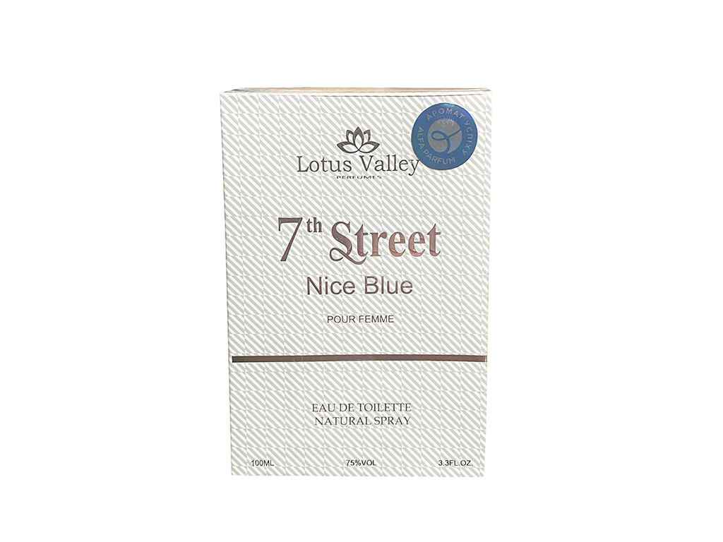 Туалетная вода женская Lotus Valley 7th Steet Niсe Blue 100 мл (846838)