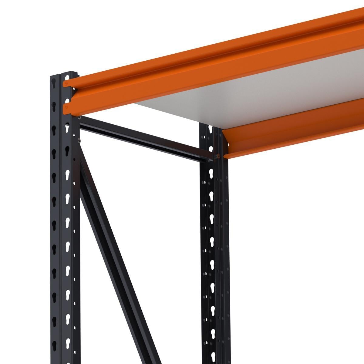 Стеллаж металлический покрашенный PIN Special 2000х3672х500 мм 3 полки из ламинированного ДСП (21044) - фото 3 Стеллаж металлический покрашенный PIN Special 2000х3672х500 мм 3 полки из ламинированного ДСП (21044) - фото 3