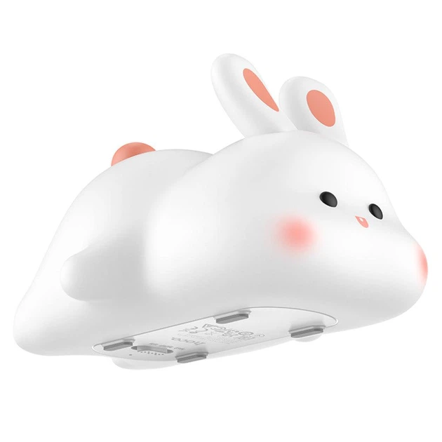 Світильник нічник Hoco HX16 2W 1200 mAh Silicone Lamp Rabbit