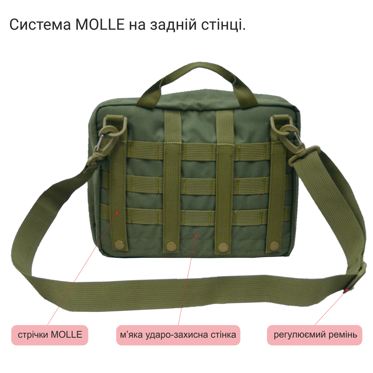 Сумка универсальная Derby COMBAT-2 Олива (2046605608) - фото 7 Сумка универсальная Derby COMBAT-2 Олива (2046605608) - фото 7