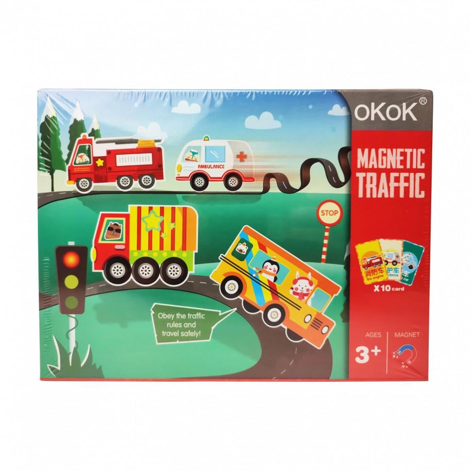 Пазлы деревянные oKoK Сладости магнитные MD 2815 27х20 см (IP-177-P-1025)