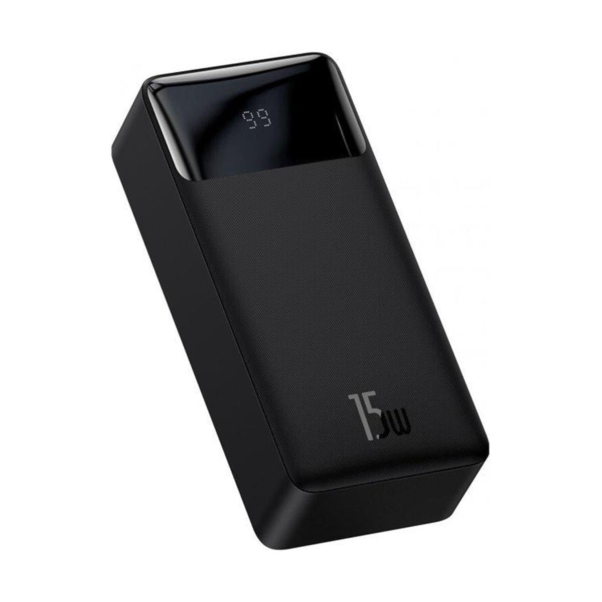 Павербанк BASEUS PPDML-K01/K02 Bipow 15W 30000 mAh Чорний