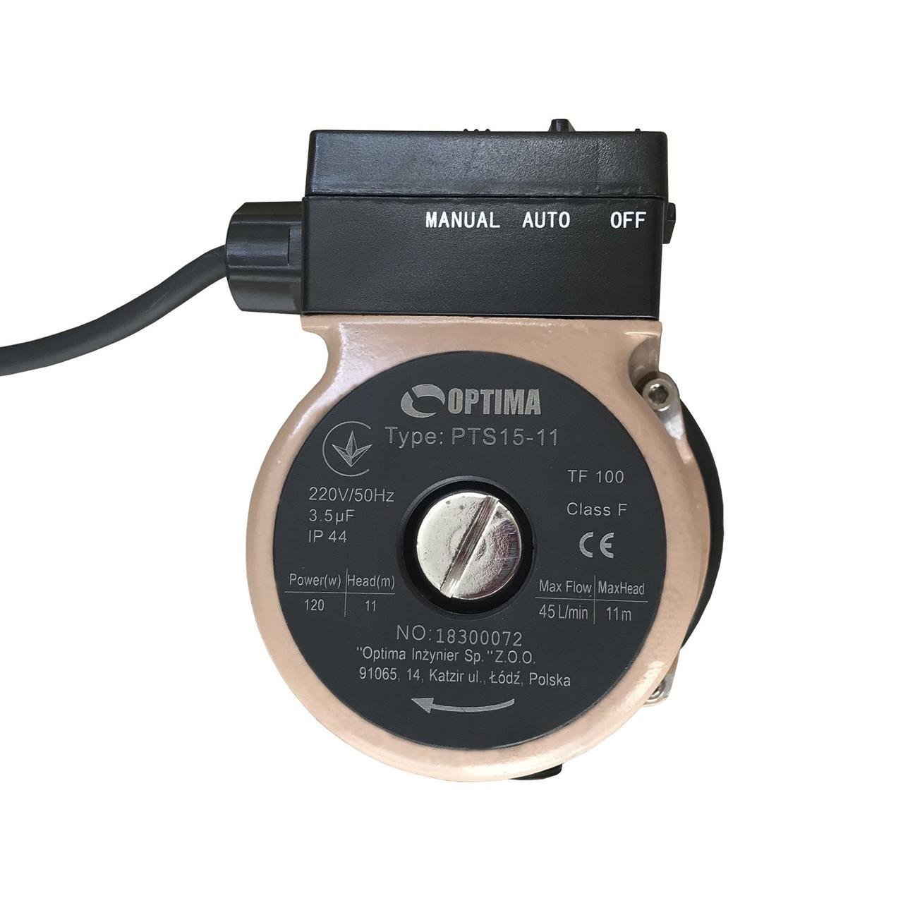 Насос підвищення тиску Optima PTS15-11 (000008637)