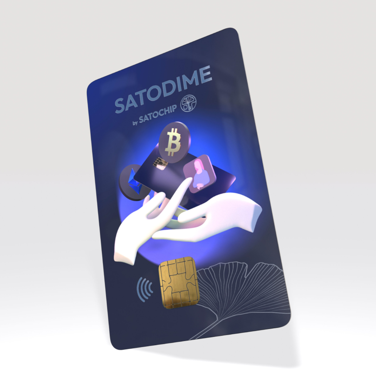 Смарт-карта для холодного хранения Satochip Satodime NFC (Satochip_1289)