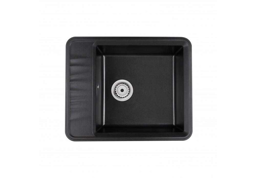 Кухонная мойка Q-tap CS 6250 Black (QT6250BLA404)