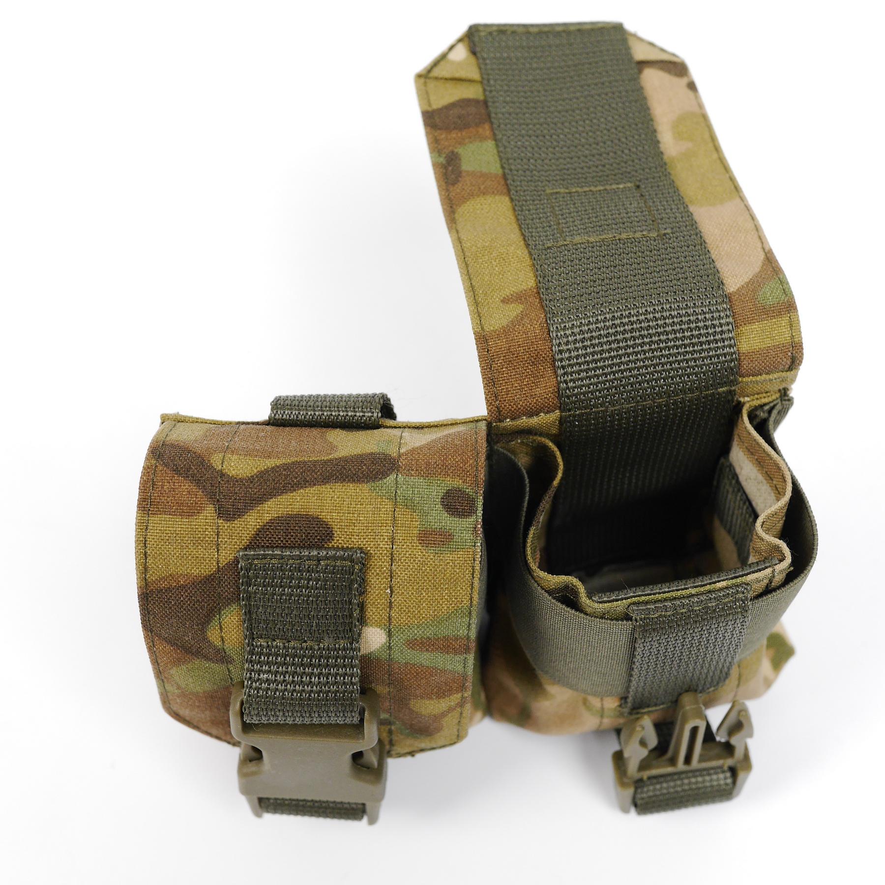 Підсумок під 2 гранати Kiborg Мультикам (1749181731) - фото 8 Підсумок під 2 гранати Kiborg Мультикам (1749181731) - фото 8