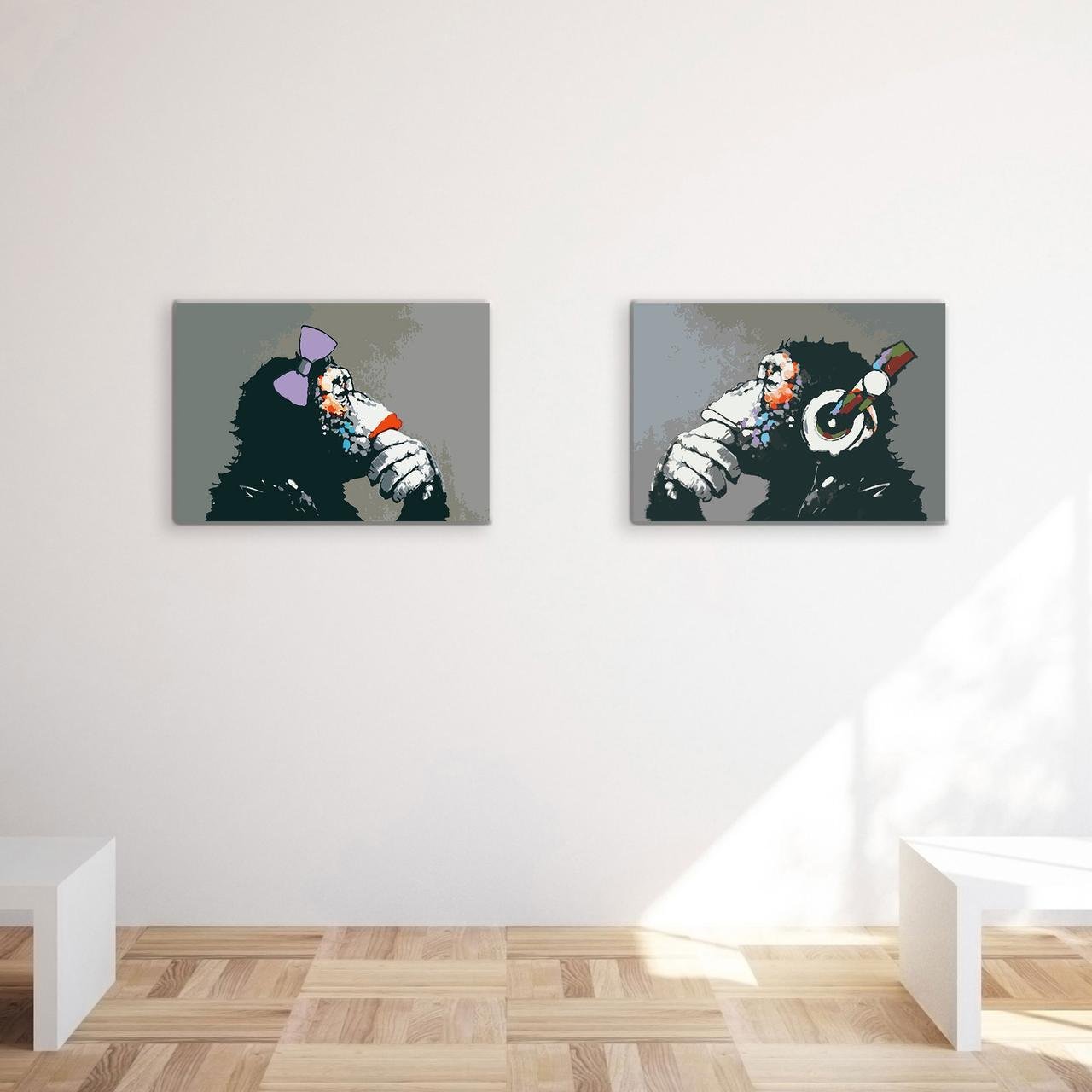 Комплект картин по номерам Riviera Blanca Идеальная пара 2 шт. (ITR-055) Комплект картин по номерам Riviera Blanca Идеальная пара 2 шт. (ITR-055)