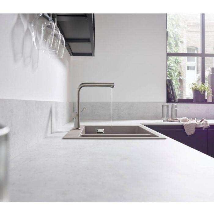 Змішувач кухонний Hansgrohe Talis M54 270 з витяжним виливом Хром (72808000) - фото 2 Змішувач кухонний Hansgrohe Talis M54 270 з витяжним виливом Хром (72808000) - фото 2