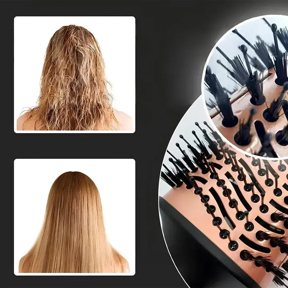 Фен щітка для укладання та завивки волосся + 6 насадок, 1000Вт, VGR V-491 (L) - фото 2 Фен щітка для укладання та завивки волосся + 6 насадок, 1000Вт, VGR V-491 (L) - фото 2