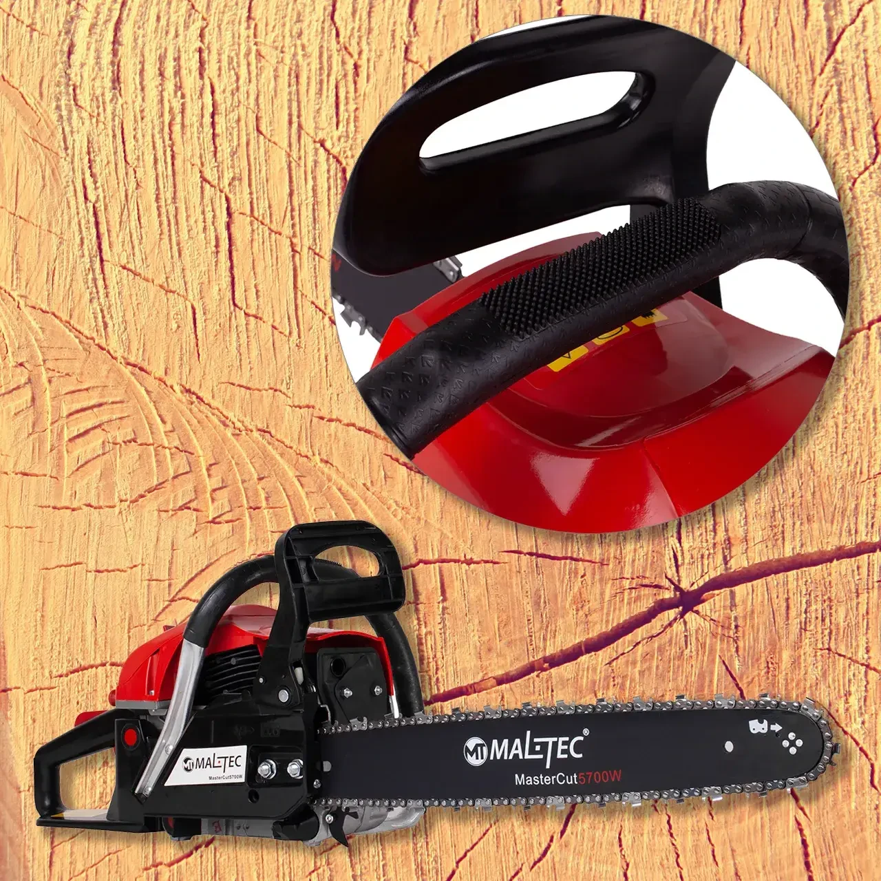 Бензопила ручная двухтактная Maltec MasterCut5700W (2762552246) - фото 7 Бензопила ручная двухтактная Maltec MasterCut5700W (2762552246) - фото 7