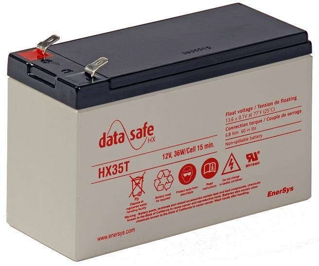 Акумулятор тяговий DataSafe AGM 12HX35 9 Ah 12V (149811)