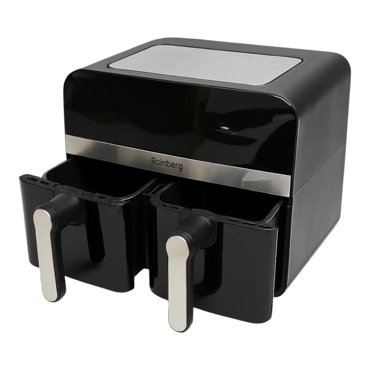 Мультипіч безолійна Rainberg RB-2290 з двома чашами та циркуляцією повітря 4200 Вт 13 л (є289) - фото 5 Мультипіч безолійна Rainberg RB-2290 з двома чашами та циркуляцією повітря 4200 Вт 13 л (є289) - фото 5