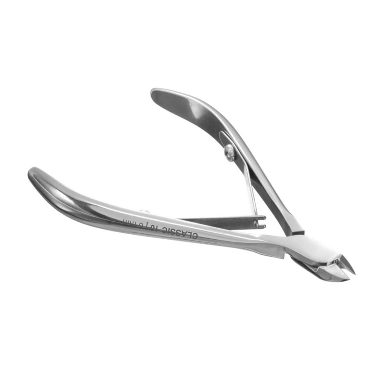 Кусачки профессиональные STALEKS Classic NE-10-6 6 мм для маникюра из нержавеющей стали Кусачки профессиональные STALEKS Classic NE-10-6 6 мм для маникюра из нержавеющей стали