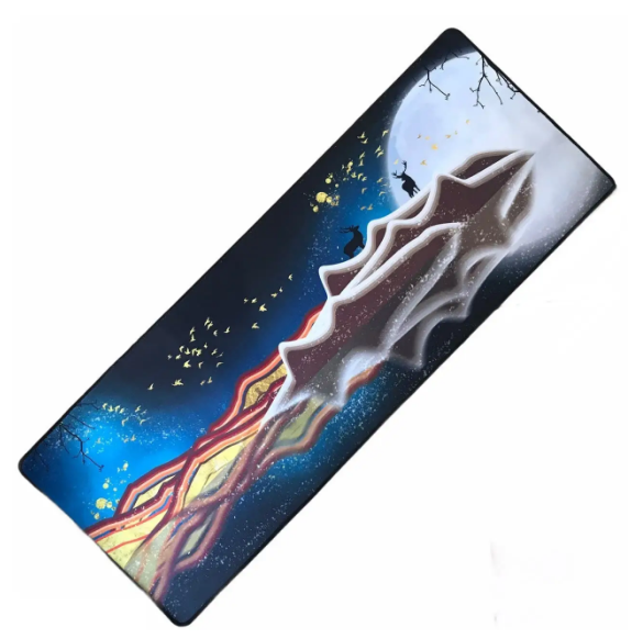 Килимок комп'ютерний ігровий для мишки з принтом