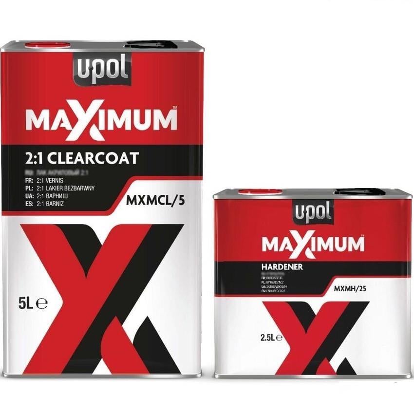 Лак акриловый U-POL Maximum HS комплект 7,5л