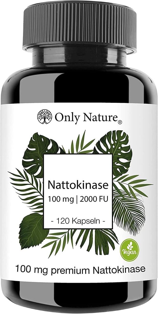 Вітаміні Only Nature Nattokinase 100 мг 120 капсул (50092669)