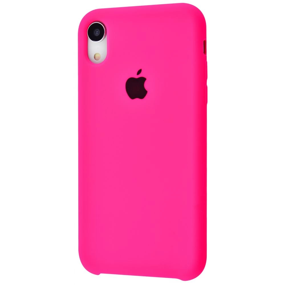 Силиконовый Чехол Накладка Silicone Case для iPhone XR Shiny Pink Силиконовый Чехол Накладка Silicone Case для iPhone XR Shiny Pink