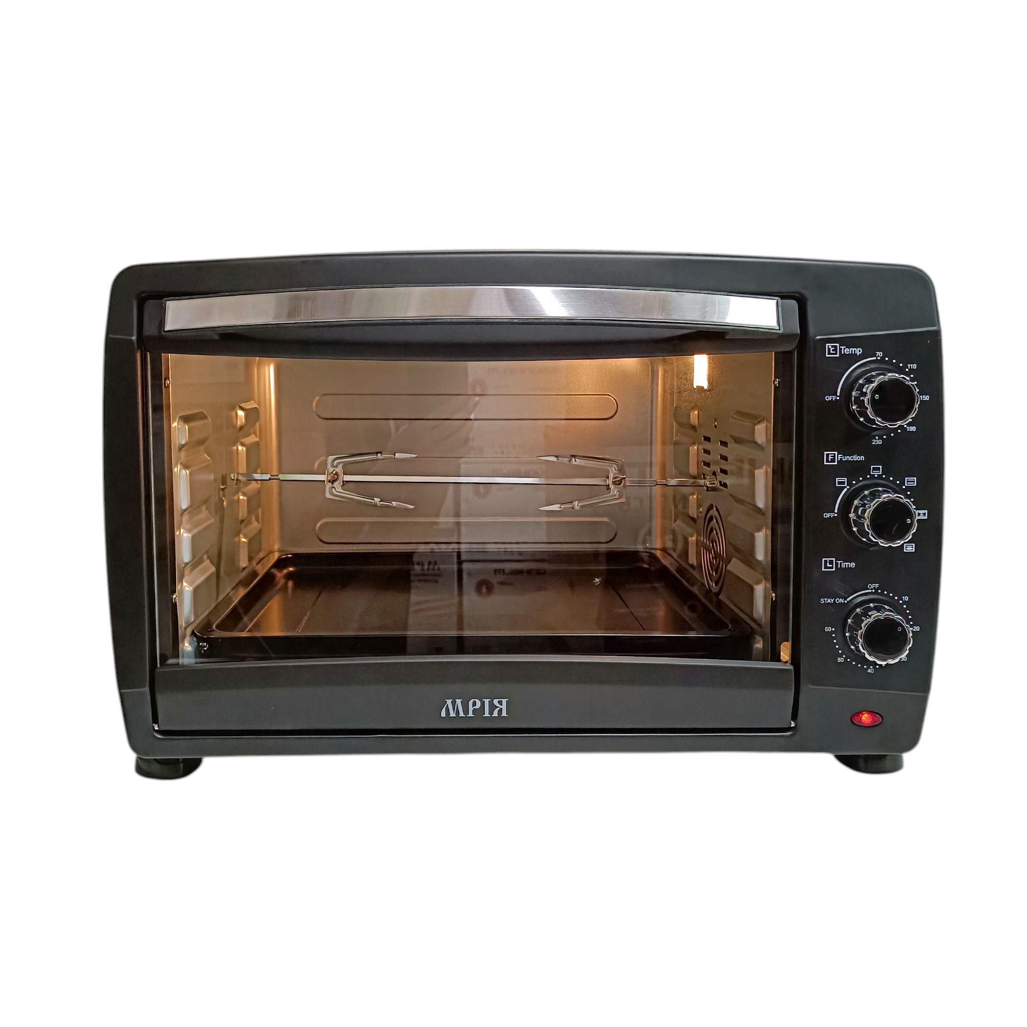 Духовка электрическая Мрія MF-49 с конвекцией/подсветкой/вертелом для гриля Черный Духовка электрическая Мрія MF-49 с конвекцией/подсветкой/вертелом для гриля Черный
