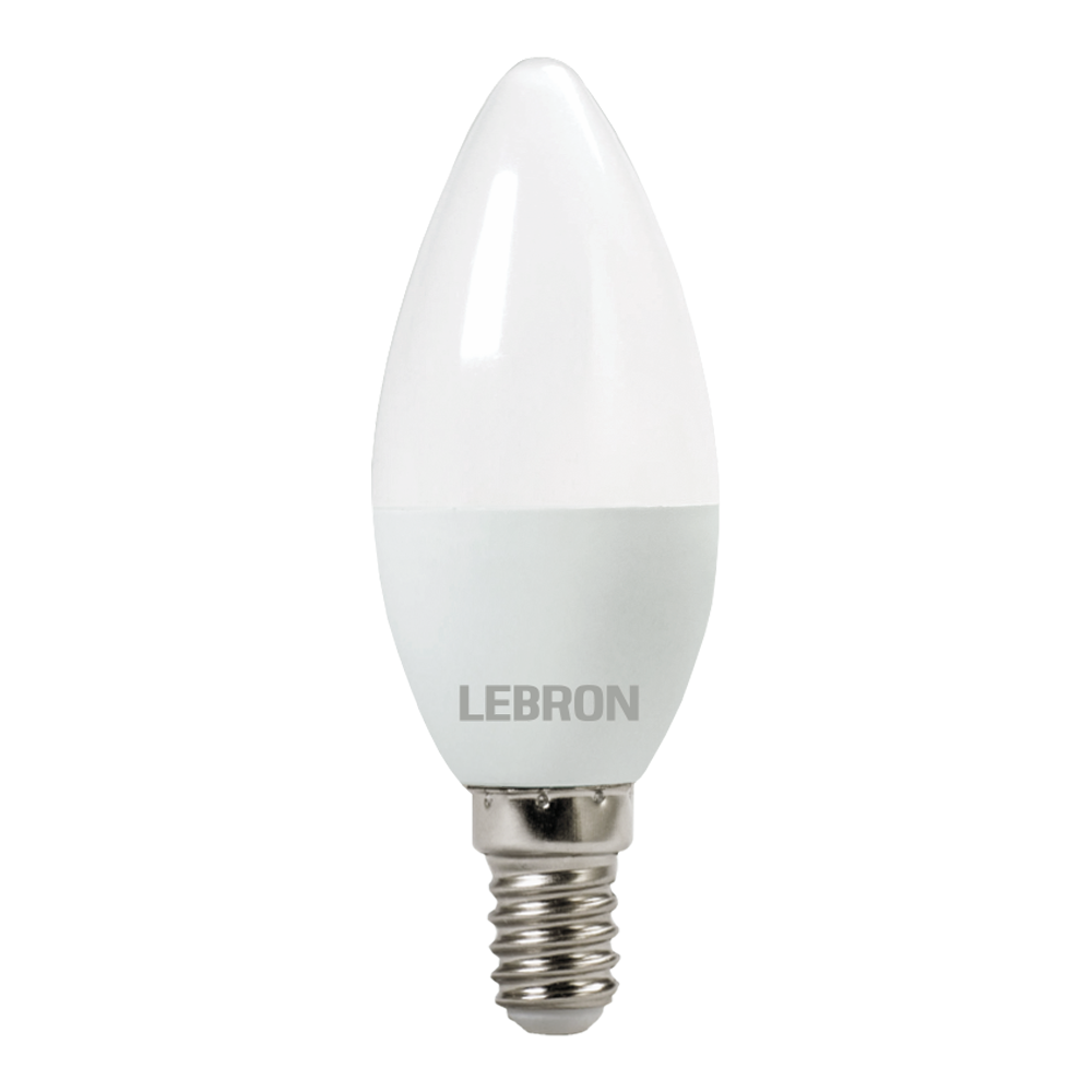 LED-лампа Lebron L-С37 6W 220V Е14 4100K 480 Lm (28688678)