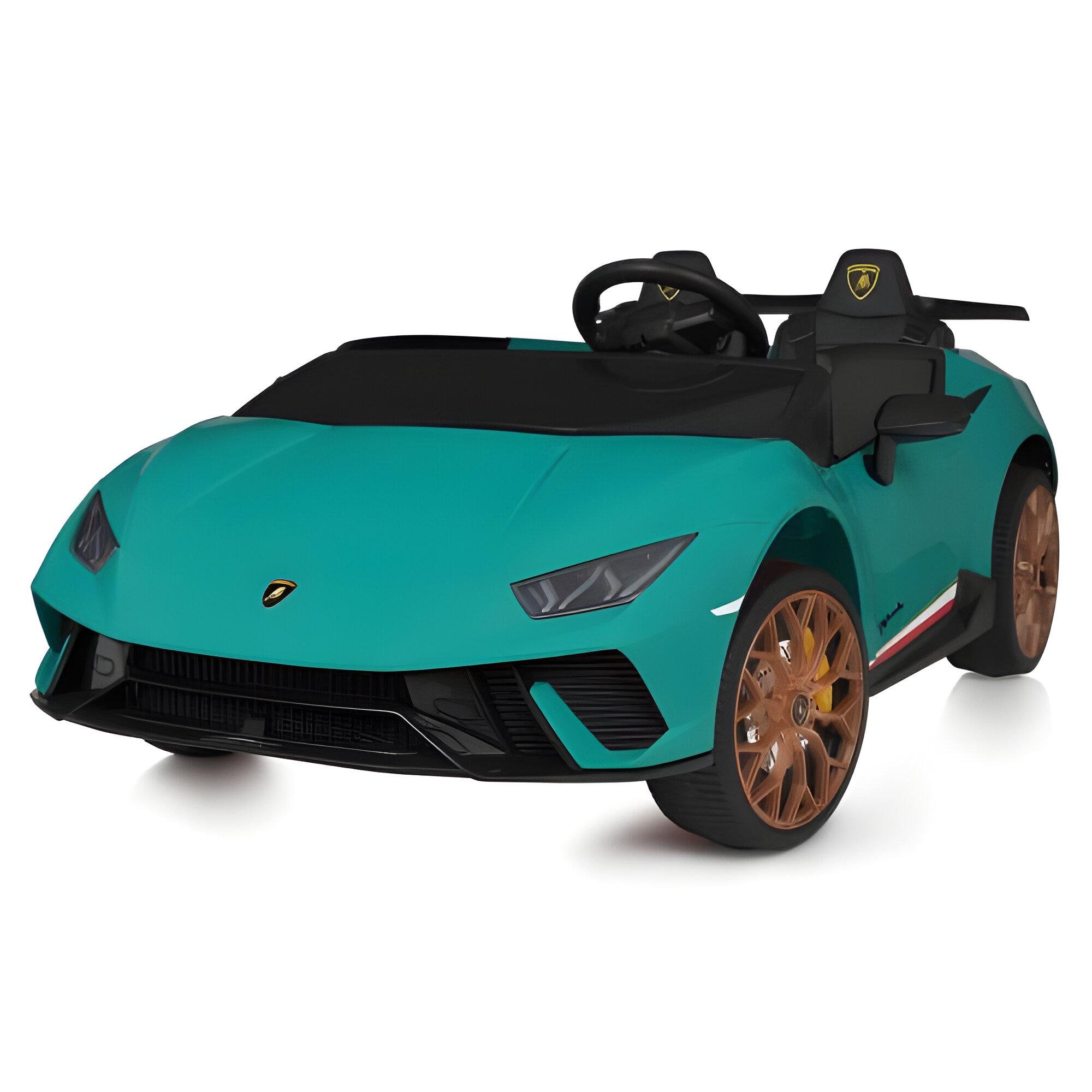 Дитячий електромобіль Lamborghini Bambi M 5020EBLR-5 24V на пульті керування та сигналом на кермі (27487135)