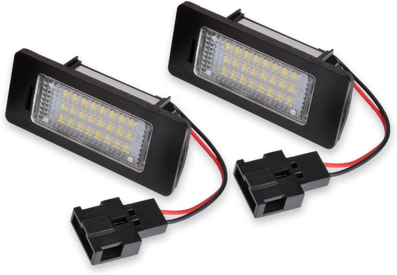 Подсветка номерного знака LED Nurota 24 SMD CanBus для Audi A4 S4 A5 Q5 TT VW Passat 2 шт.