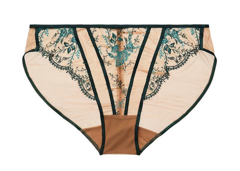 Труси сліпи жіночі Dita von Teese М Смарагдовий (22034-spruce)