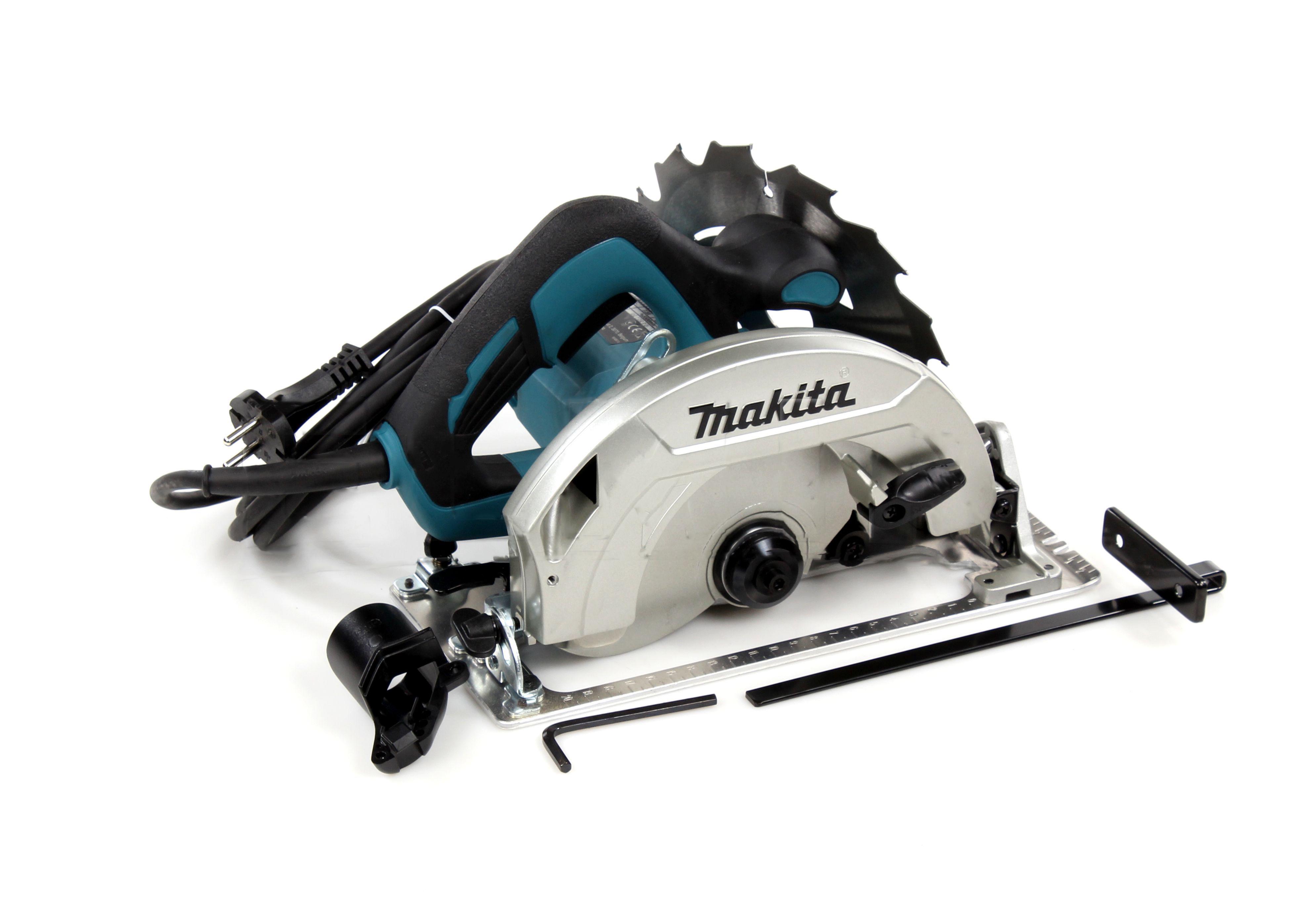 Ручная дисковая пила Makita HS7611 (1600Вт, 190мм) пила с улучшенными характеристиками (4550)