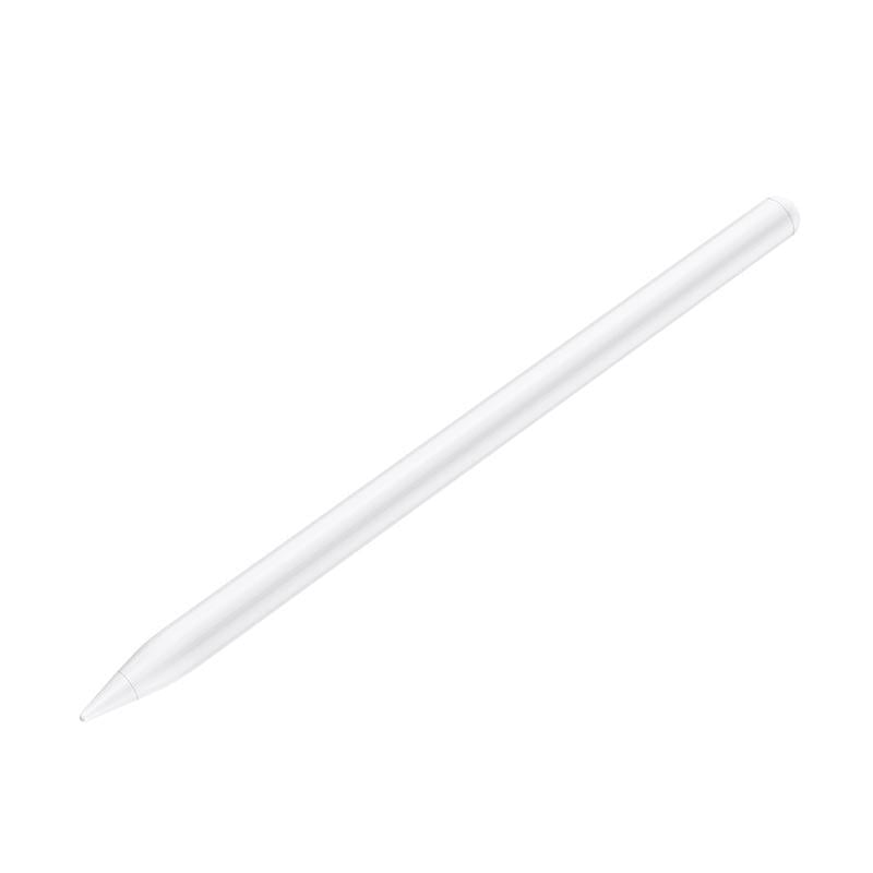 Стилус Hoco Smooth для сенсорних екранів series active anti-mistake touch capacitive pen for iPAD GM102 White (574198) - фото 4