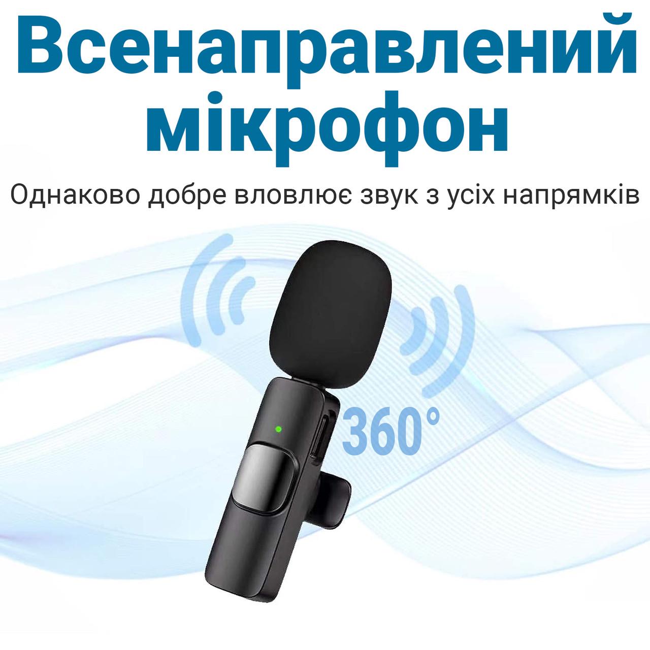 Микрофон беспроводной петличный с Type-C Savetek P27 для смартфона/ноутбука/планшета 2,4 ГГц - фото 10