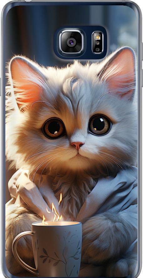 Чехол на Samsung Galaxy Note 5 N920C White cat (5646u-127-42517)