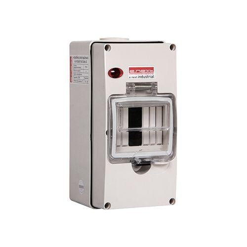 Корпус распределительный e.industrial.box.4 до 4-х модулей влагозащищенный IP65 (i0600001)