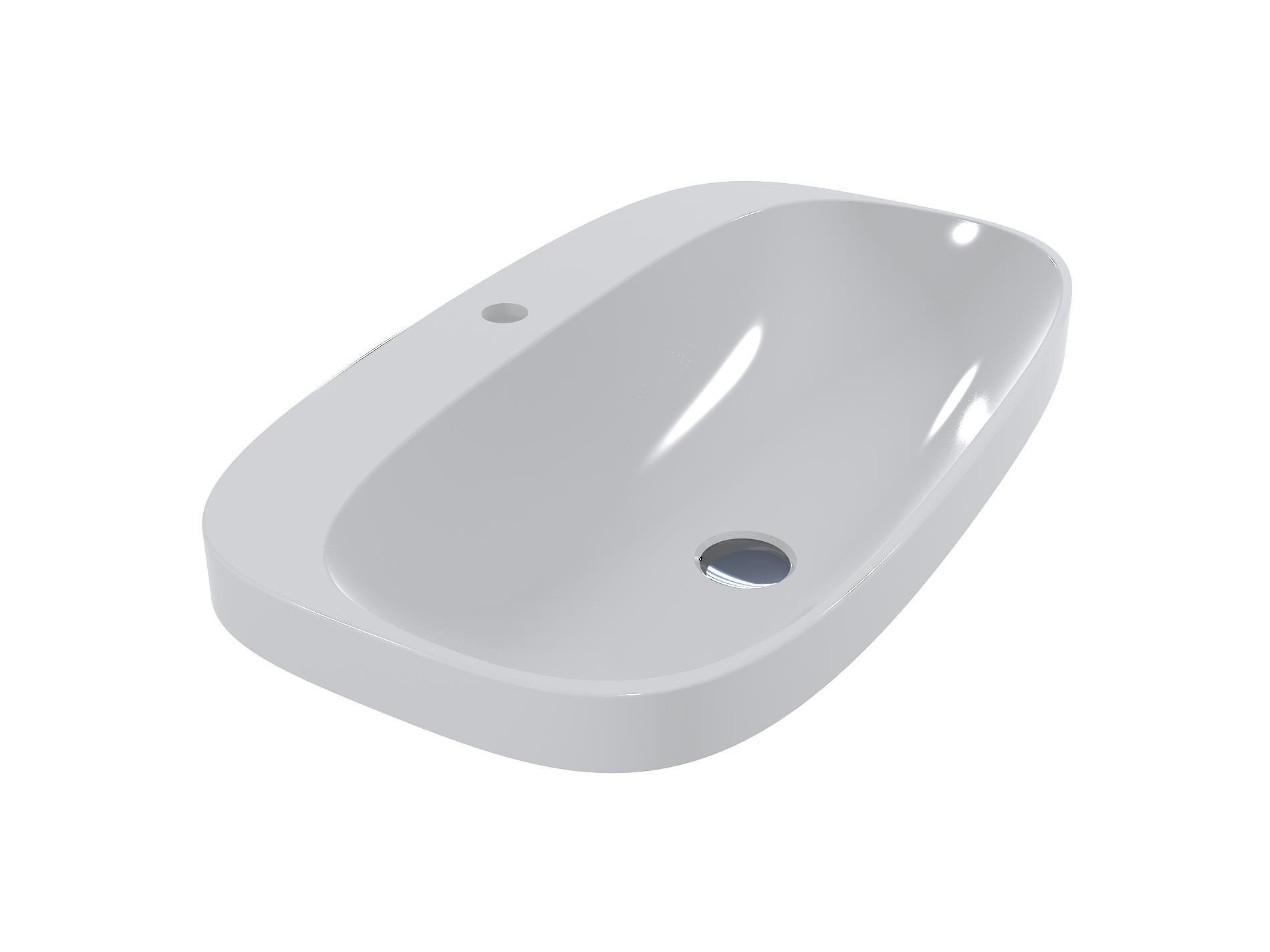 Умывальник для ванной комнаты Fancy Marble Molle 725 (10007101)