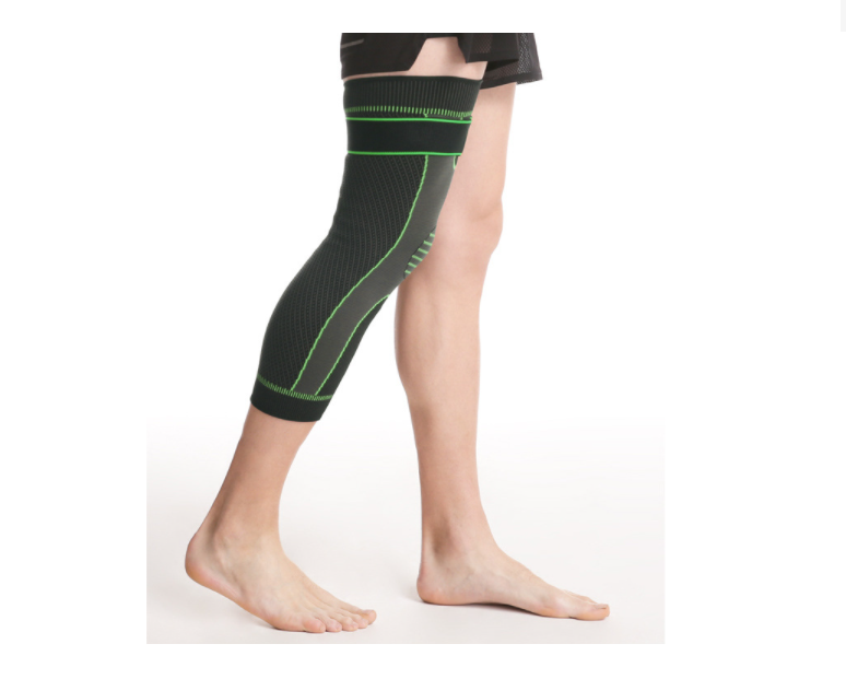 Наколінники Aolikes спортивні з додатковою фіксацією L 1 шт. Зелений (03381)