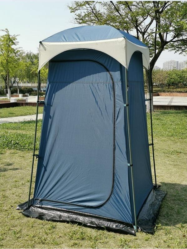 Палатка-душ Green Camp 2897 портативная быстросборная 120х120х200 см Серый (GC2897)