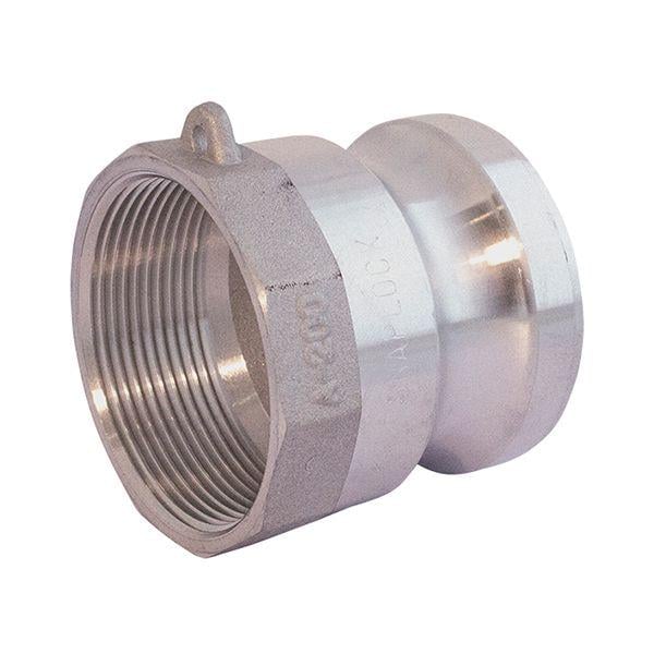 Соединение camlock тип А с внутренней резьбой BSPP ШРЗ алюминий A-600 6" (50200096) Соединение camlock тип А с внутренней резьбой BSPP ШРЗ алюминий A-600 6" (50200096)