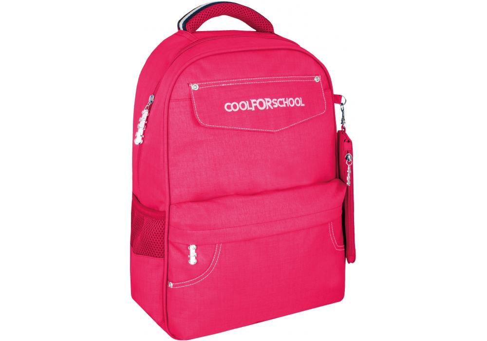 Рюкзак шкільний Cool For School 40x30x15 см 16-25 л Red (CF86520)