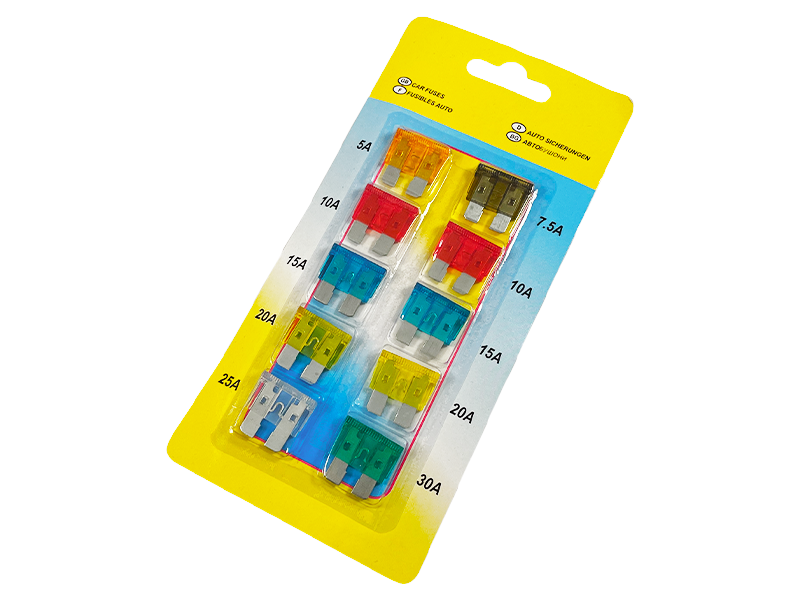 Предохранители автомобильные Lemanso LM2651 M цинк 10 шт. (8683)