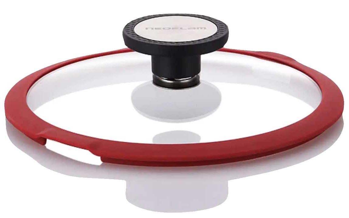 Кастрюля с крышкой Neoflam EC-DC-C24I мраморное покрытие 24 см 4,8 л Черно-красный (1929251714) - фото 7 Кастрюля с крышкой Neoflam EC-DC-C24I мраморное покрытие 24 см 4,8 л Черно-красный (1929251714) - фото 7