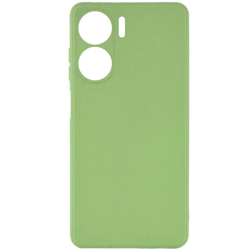 Противоударный силиконовый чехол Candy Full Camera для Xiaomi Redmi 13C / Poco C65 Фисташковый