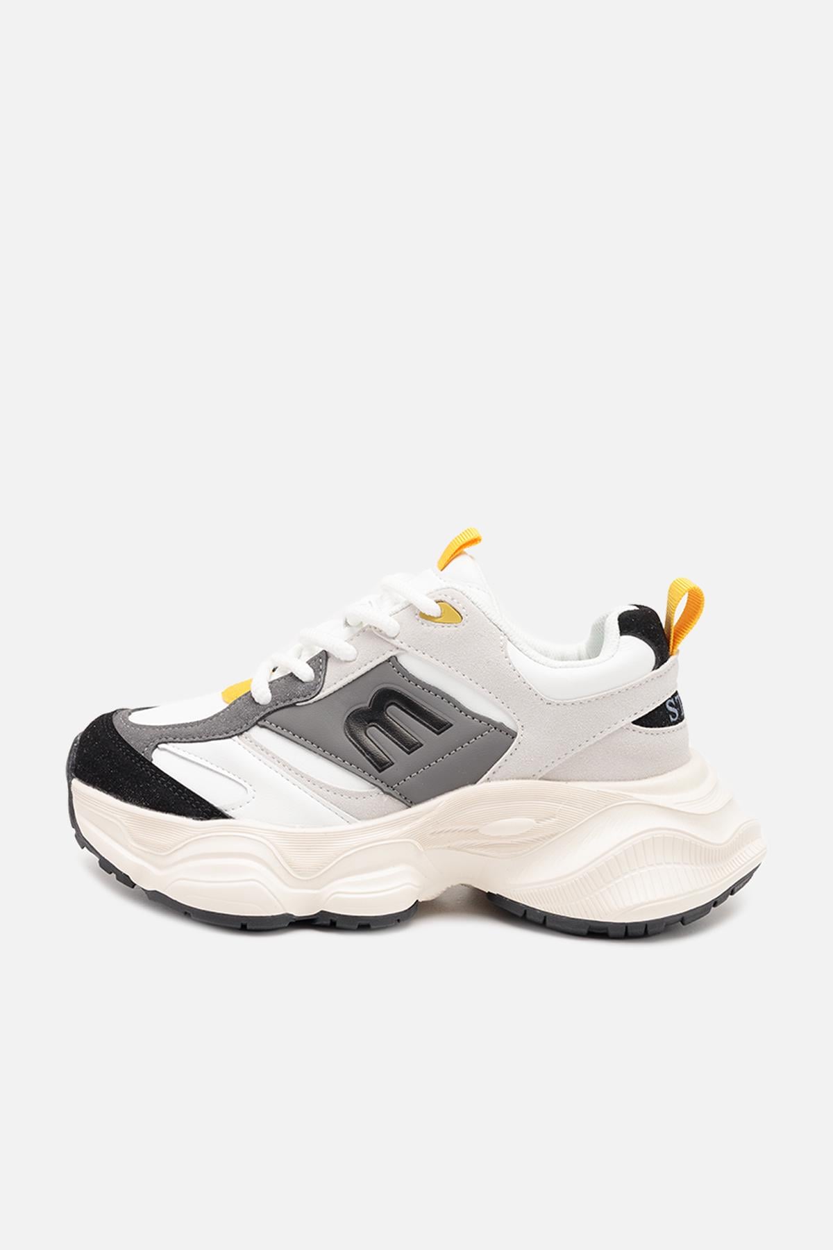 Кроссовки женские на платформе р. 39 Белый (SKT001030725)