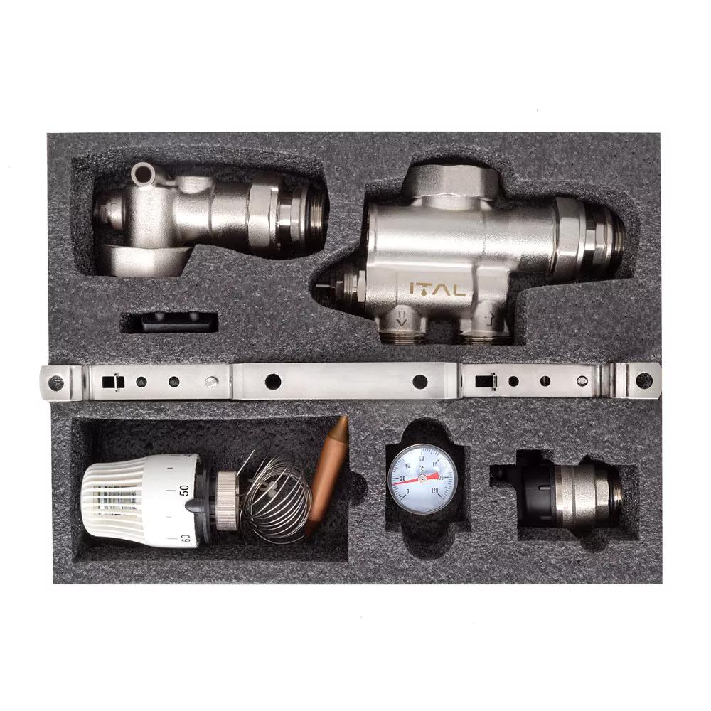 Вузол підключення циркуляційного насоса ITAL MS1-C 1" (215346) - фото 4 Вузол підключення циркуляційного насоса ITAL MS1-C 1" (215346) - фото 4